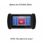 Battery Replacement for XTOOL InPlus IP616 Scan Tool